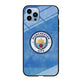 Manchester City Blue Abstract iPhone 12 Pro Max Case
