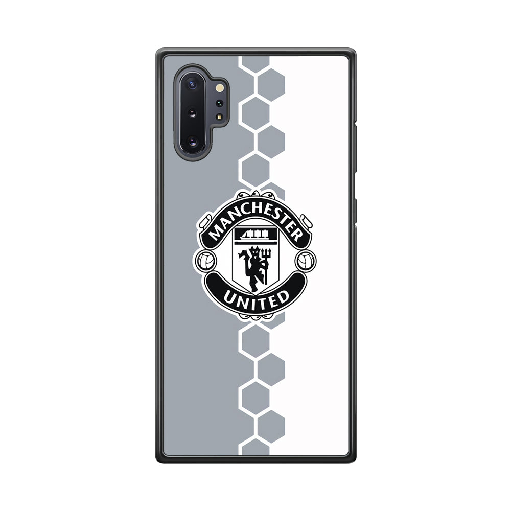 Manchester United Hexagon Pattern Samsung Galaxy Note 10 Plus Case