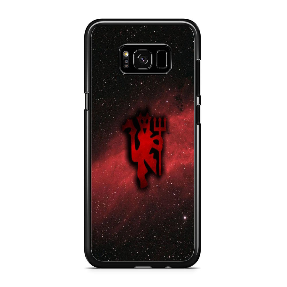 Manchester United Devil Galaxy Samsung Galaxy S8 Plus Case