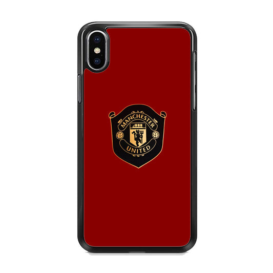 Manchester United New Emblem iPhone Xs Max Case