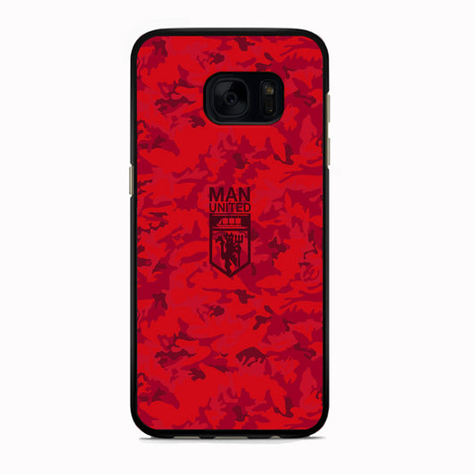 Manchester United Red Camo Samsung Galaxy S7 Case
