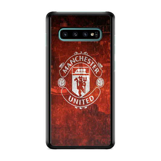 Manchester United Red Fans Stadium Samsung Galaxy S10 Plus Case