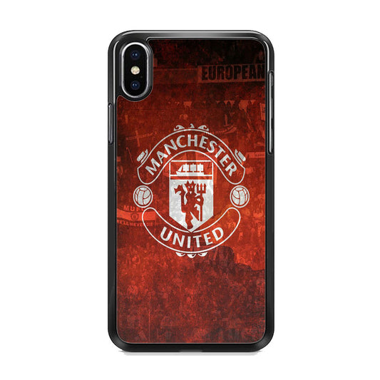 Manchester United Red Fans Stadium iPhone Xs Max Case