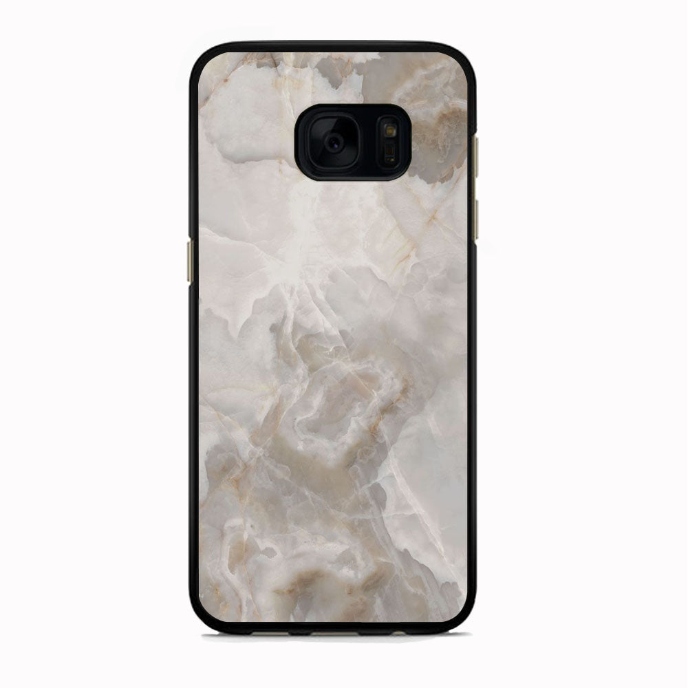 Marble Grey Classic Colour Combination Samsung Galaxy S7 Edge Case