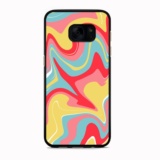 Marble Jam Colour Samsung Galaxy S7 Case