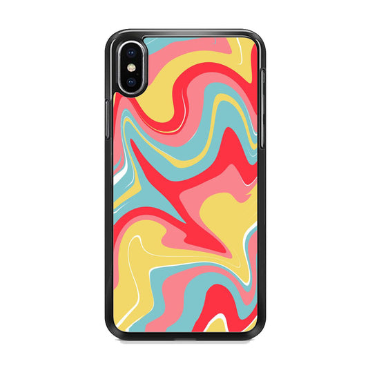 Marble Jam Colour iPhone X Case