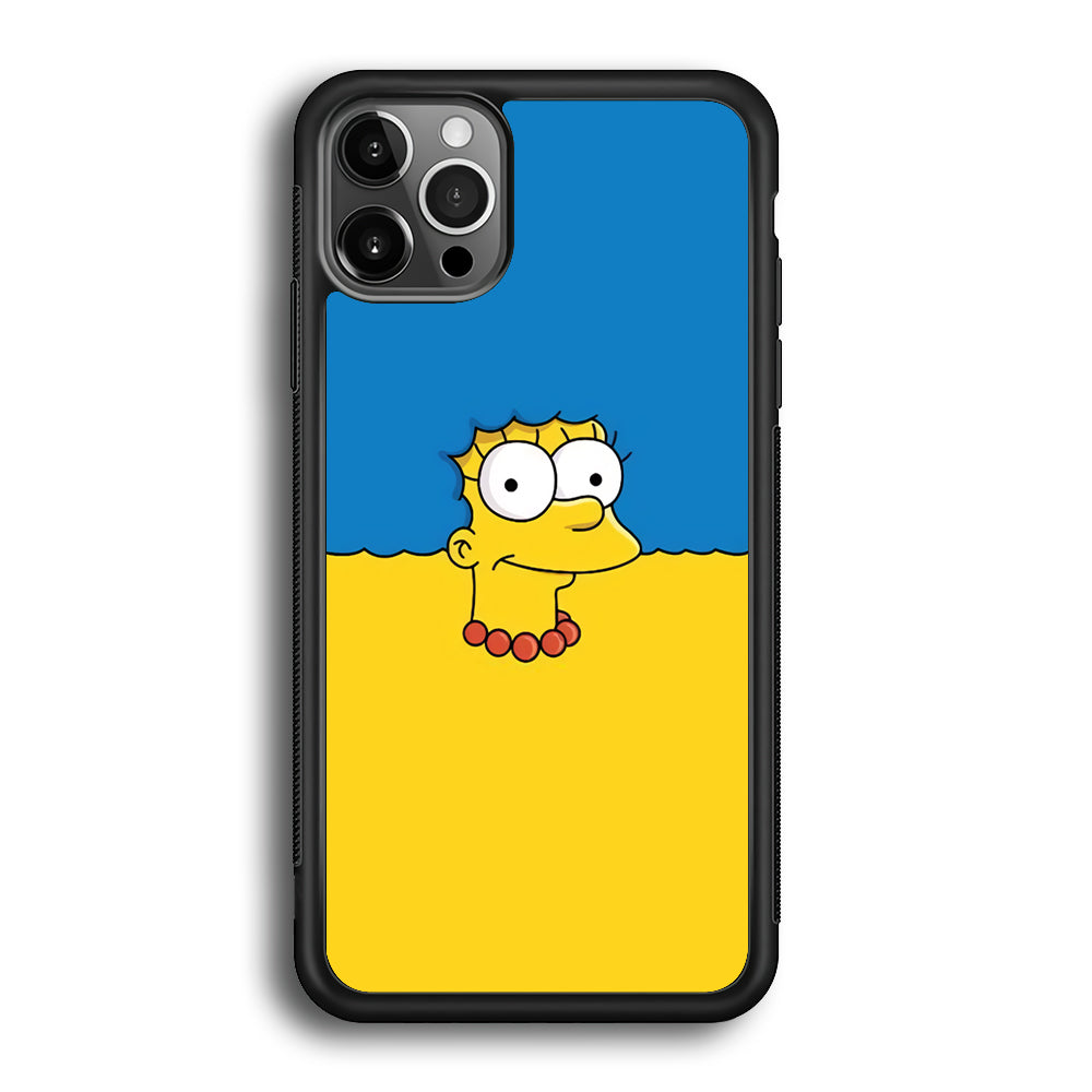 Marge Simpson Hair iPhone 12 Pro Max Case