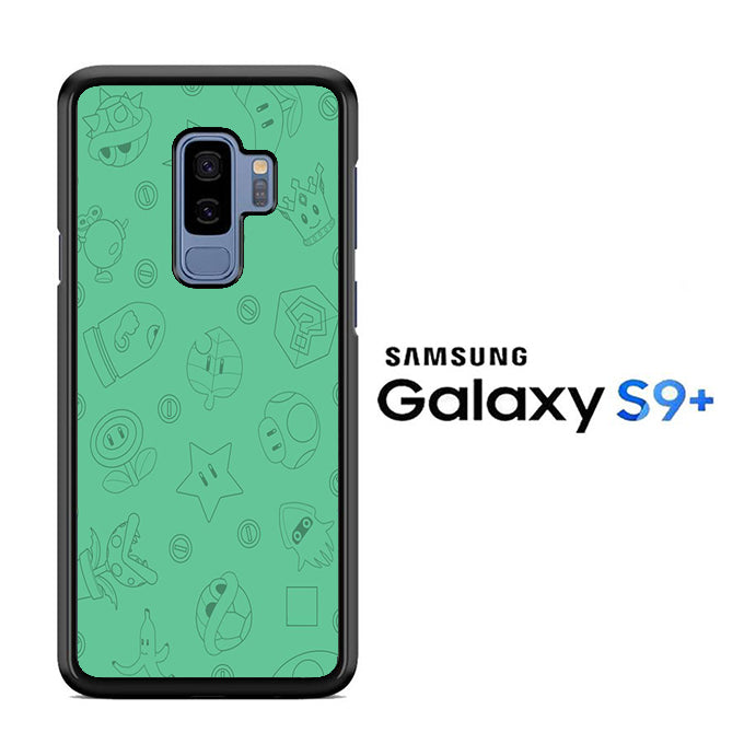 Mario Equipment Green Samsung Galaxy S9 Plus Case