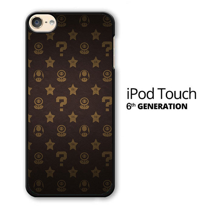 Mario Mushroom Plant And Star iPod Touch 6 Case - Ezzystore