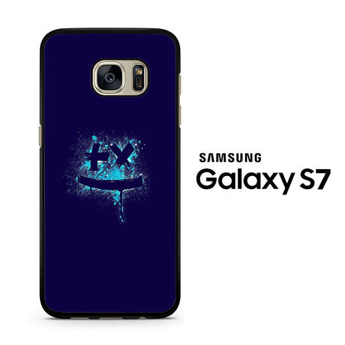 Marshmellow Brush Blue Samsung Galaxy S7 Case