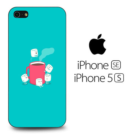 Marshmellow Swim In The Coffee iPhone 5 | 5s Case - Ezzystore
