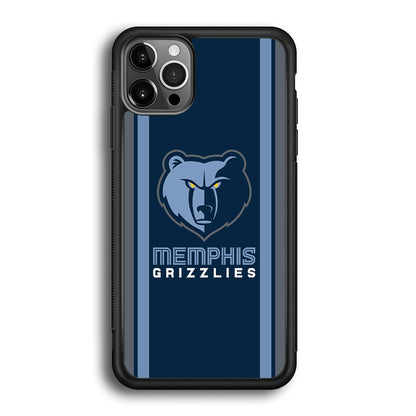 Memphis Grizzlies Stripe iPhone 12 Pro Max Case