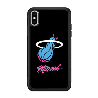 Miami Heat NBA Team iPhone Xs Max Case