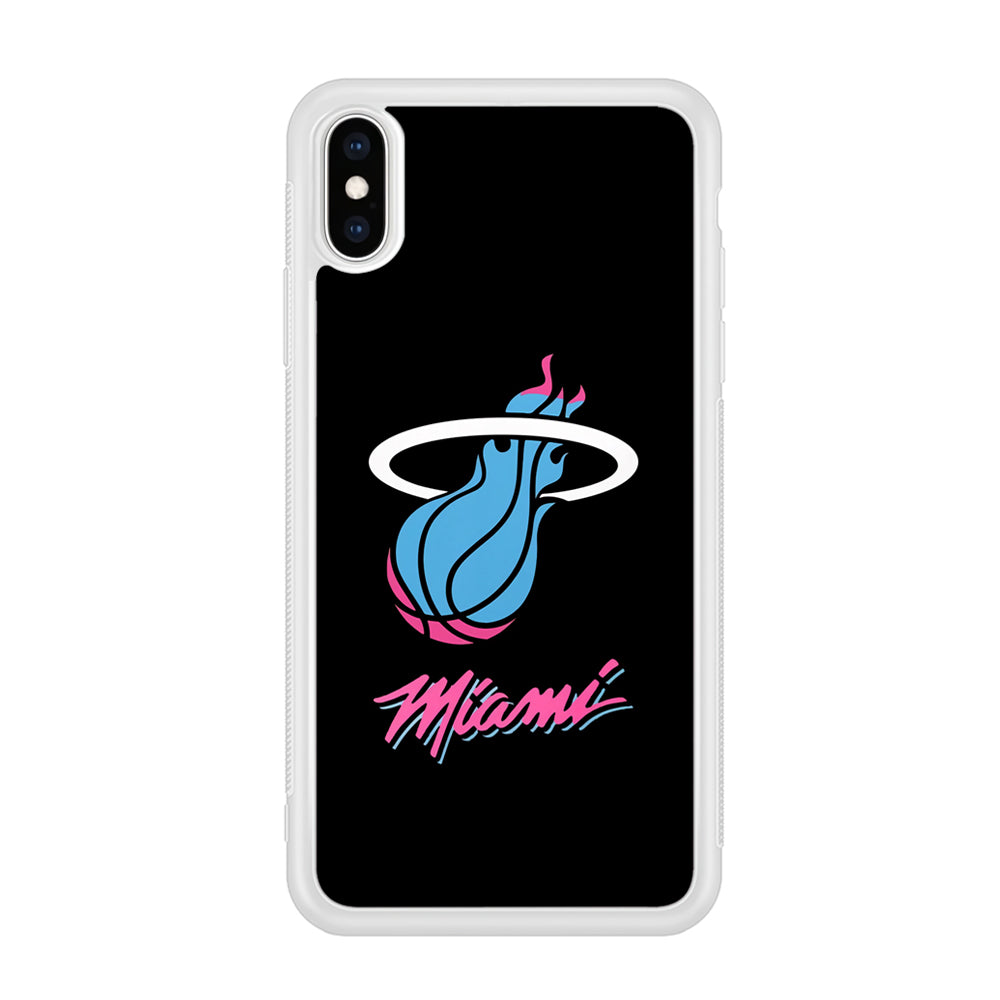 Miami Heat NBA Team iPhone X Case