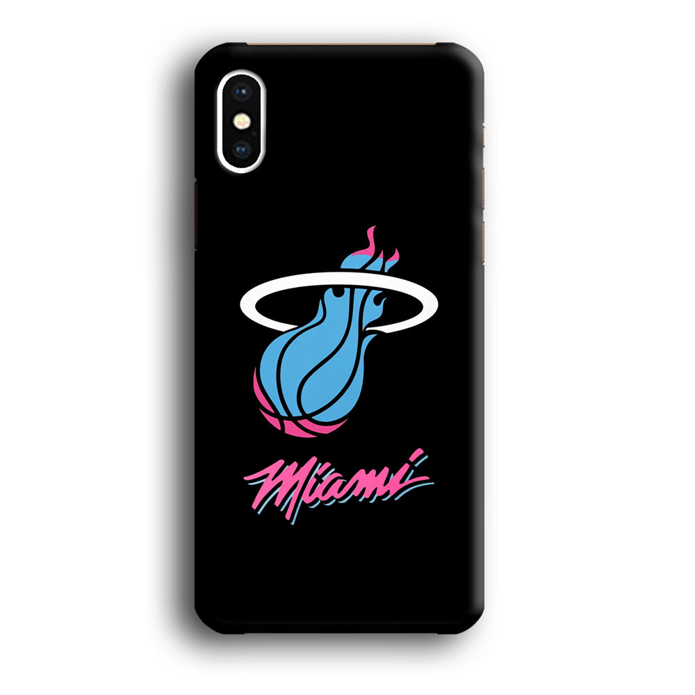 Miami Heat NBA Team iPhone Xs Max Case