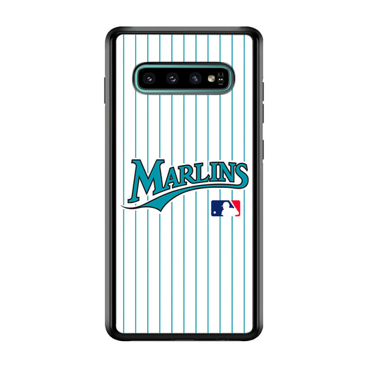 Miami Marlins Team Samsung Galaxy S10 Plus Case