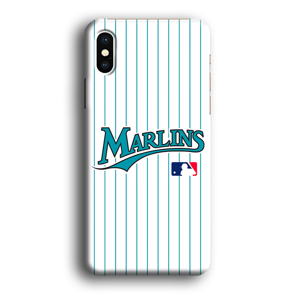 Miami Marlins Team iPhone Xs Max Case