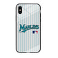 Miami Marlins Team iPhone X Case