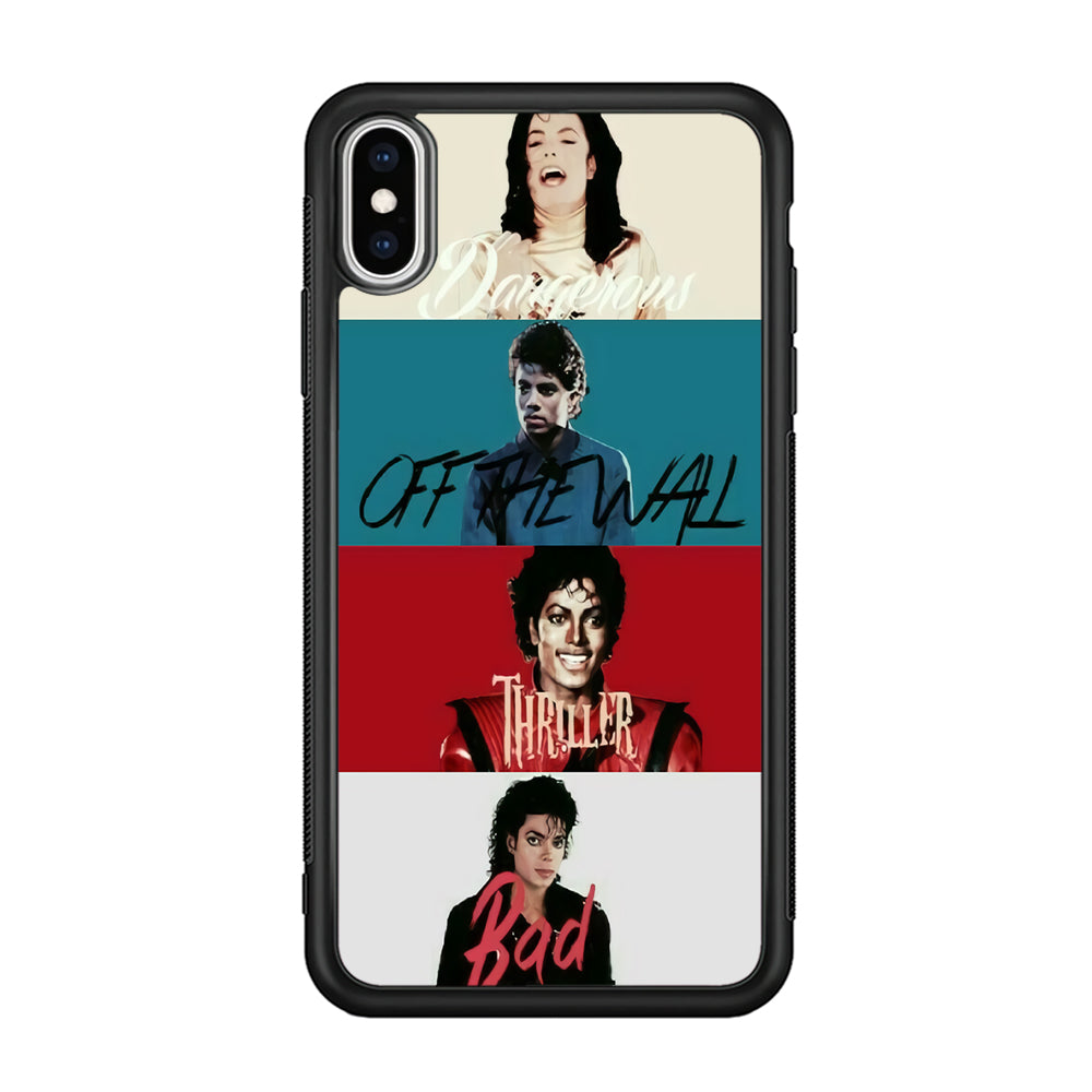Michael Jackson Album iPhone X Case