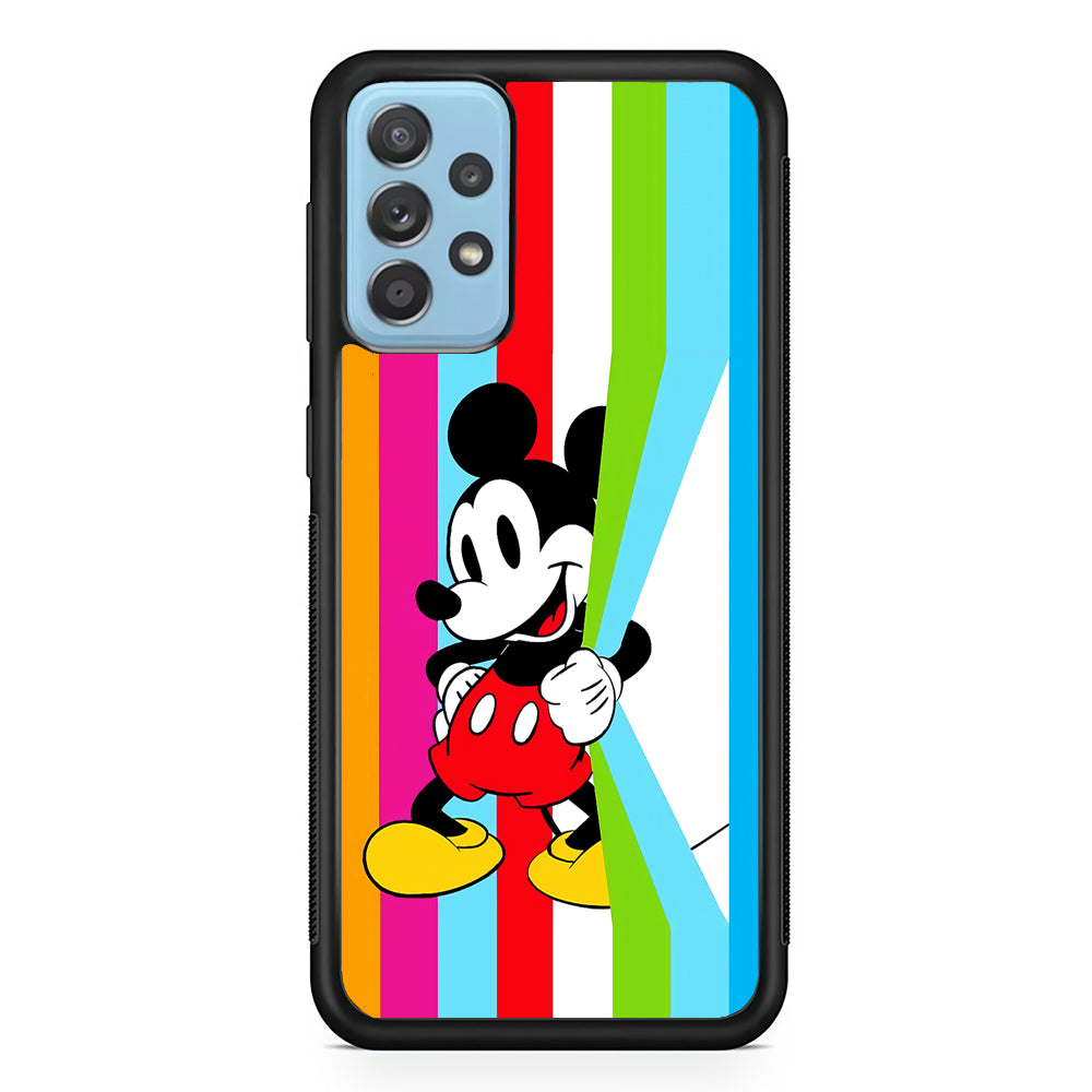 Mickey Fun Colours Samsung Galaxy A72 Case
