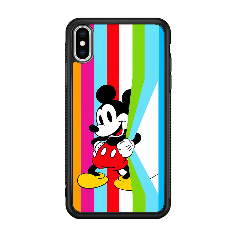 Mickey Fun Colours iPhone X Case