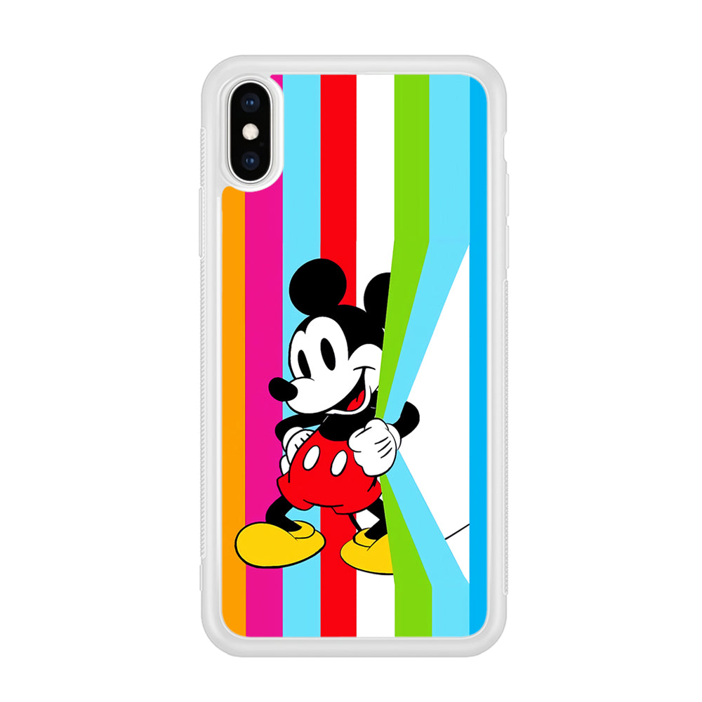 Mickey Fun Colours iPhone X Case