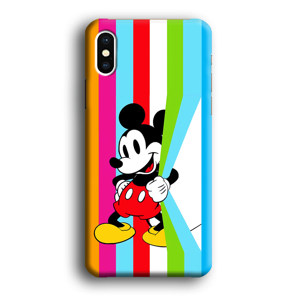 Mickey Fun Colours iPhone X Case