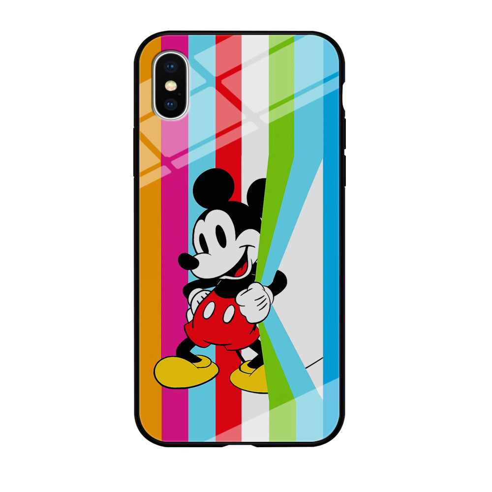Mickey Fun Colours iPhone X Case