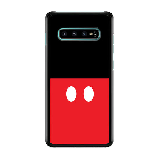 Mickey Mouse Costume Samsung Galaxy S10 Plus Case