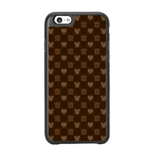 Mickey Mouse Doodle Logo Cube Chocolate iPhone 6 Plus | 6s Plus Case