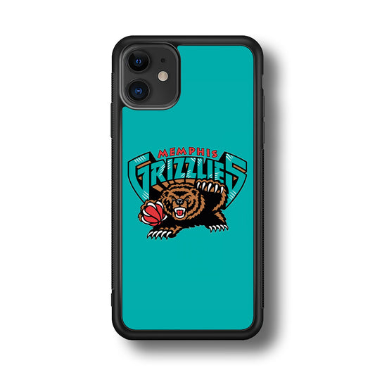 NBA Memphis Grizzlies Bear Logo iPhone 11 Case