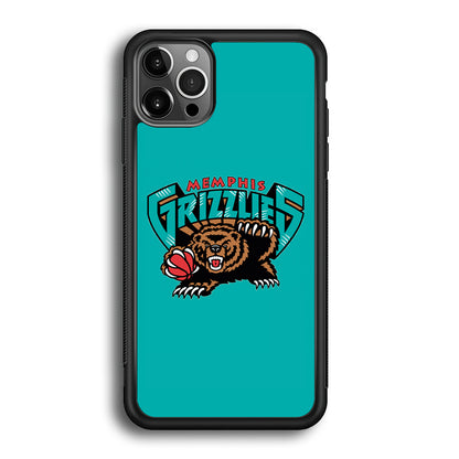 NBA Memphis Grizzlies Bear Logo iPhone 12 Pro Max Case