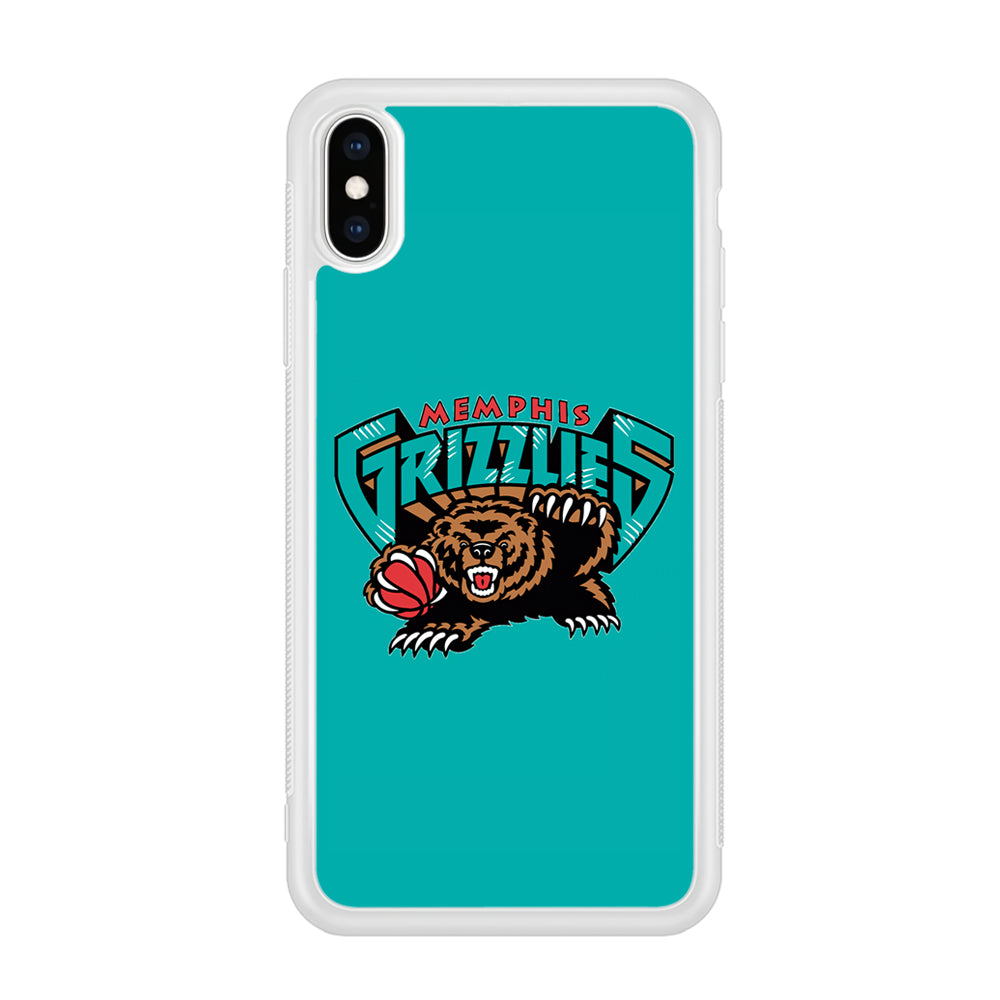 NBA Memphis Grizzlies Bear Logo iPhone X Case