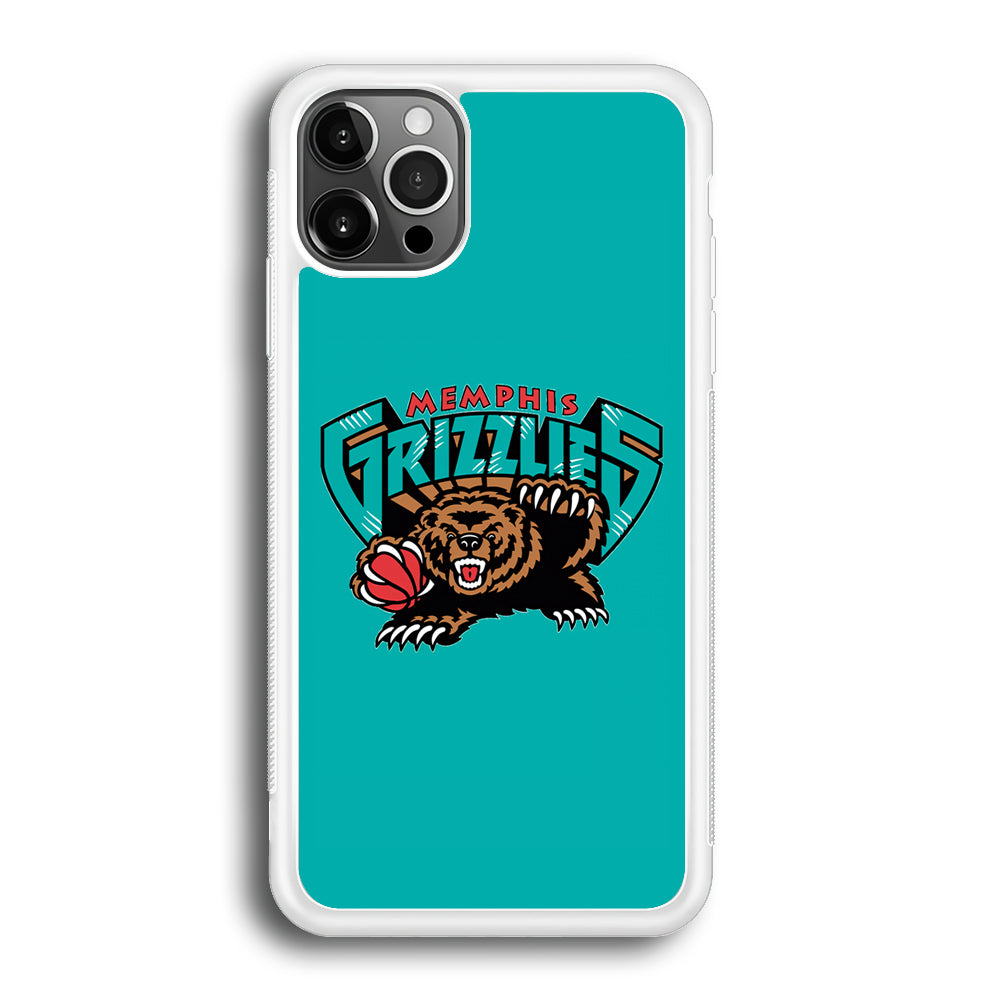 NBA Memphis Grizzlies Bear Logo iPhone 12 Pro Max Case