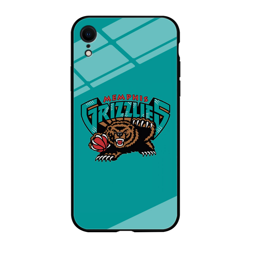 NBA Memphis Grizzlies Bear Logo iPhone XR Case