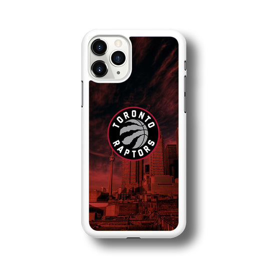 NBA Toronto Raptors Logo Sunset In The City iPhone 11 Pro Max Case