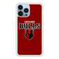 NBA Chicago Bulls Red Logo iPhone 13 Pro Max Case