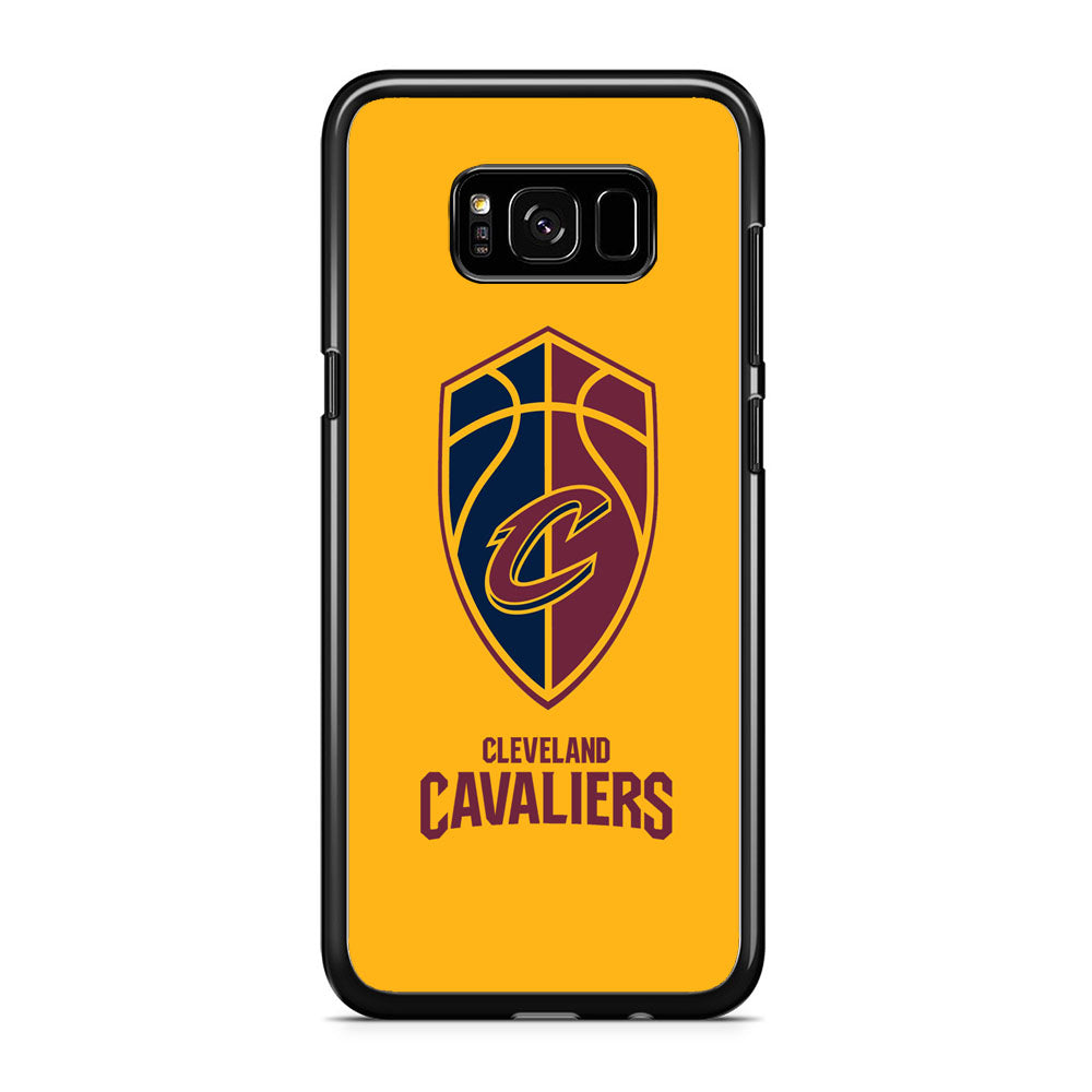 NBA Cleveland Cavaliers Yellow Shield Logo Samsung Galaxy S8 Plus Case