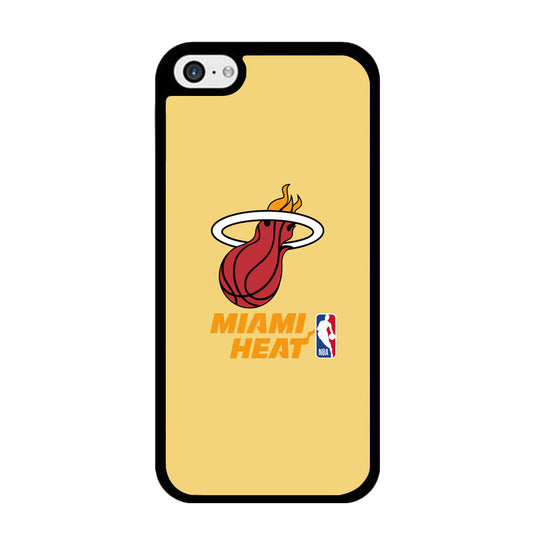 NBA Miami Heat Latte Colour Logo iPhone 5 | 5s Case - Ezzystore