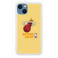 NBA Miami Heat Latte Colour Logo iPhone 13 Case