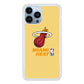NBA Miami Heat Latte Colour Logo iPhone 13 Pro Max Case