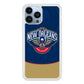NBA Orleans Pelicans Blue iPhone 13 Pro Max Case