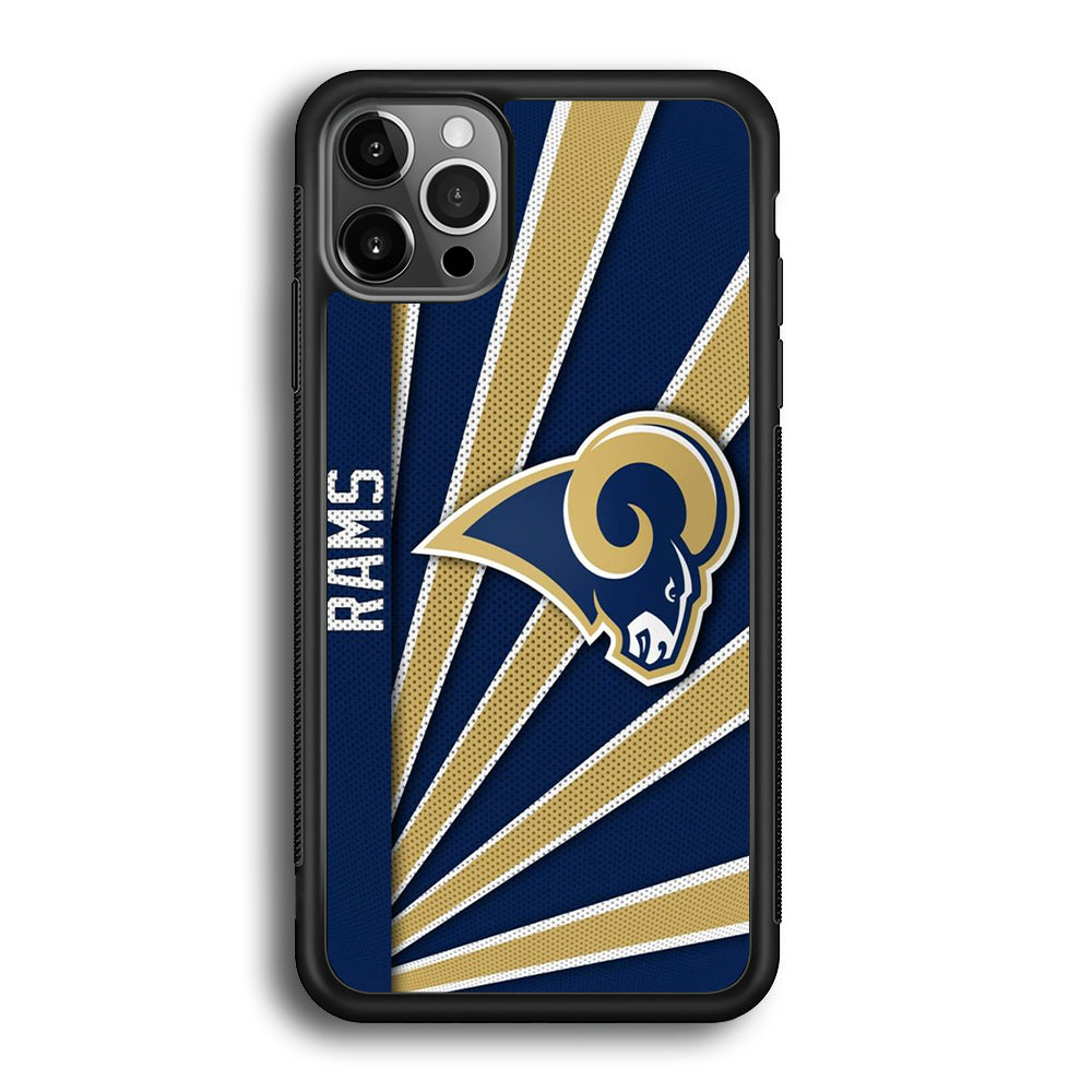 NFL Los Angeles Rams Logo iPhone 12 Pro Max Case