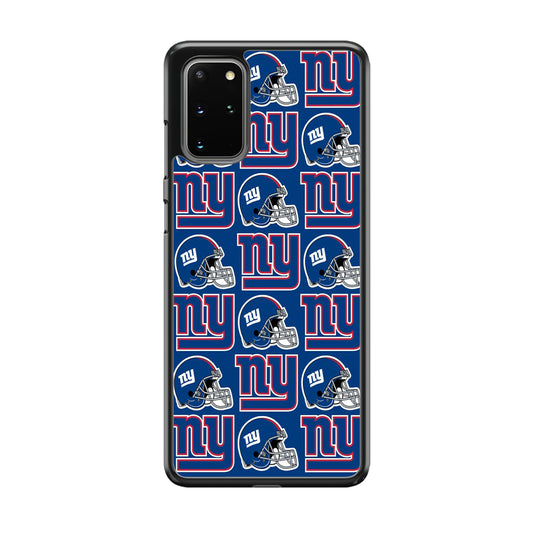 NFL New York Giant Helmet Logo Samsung Galaxy S20 Plus Case