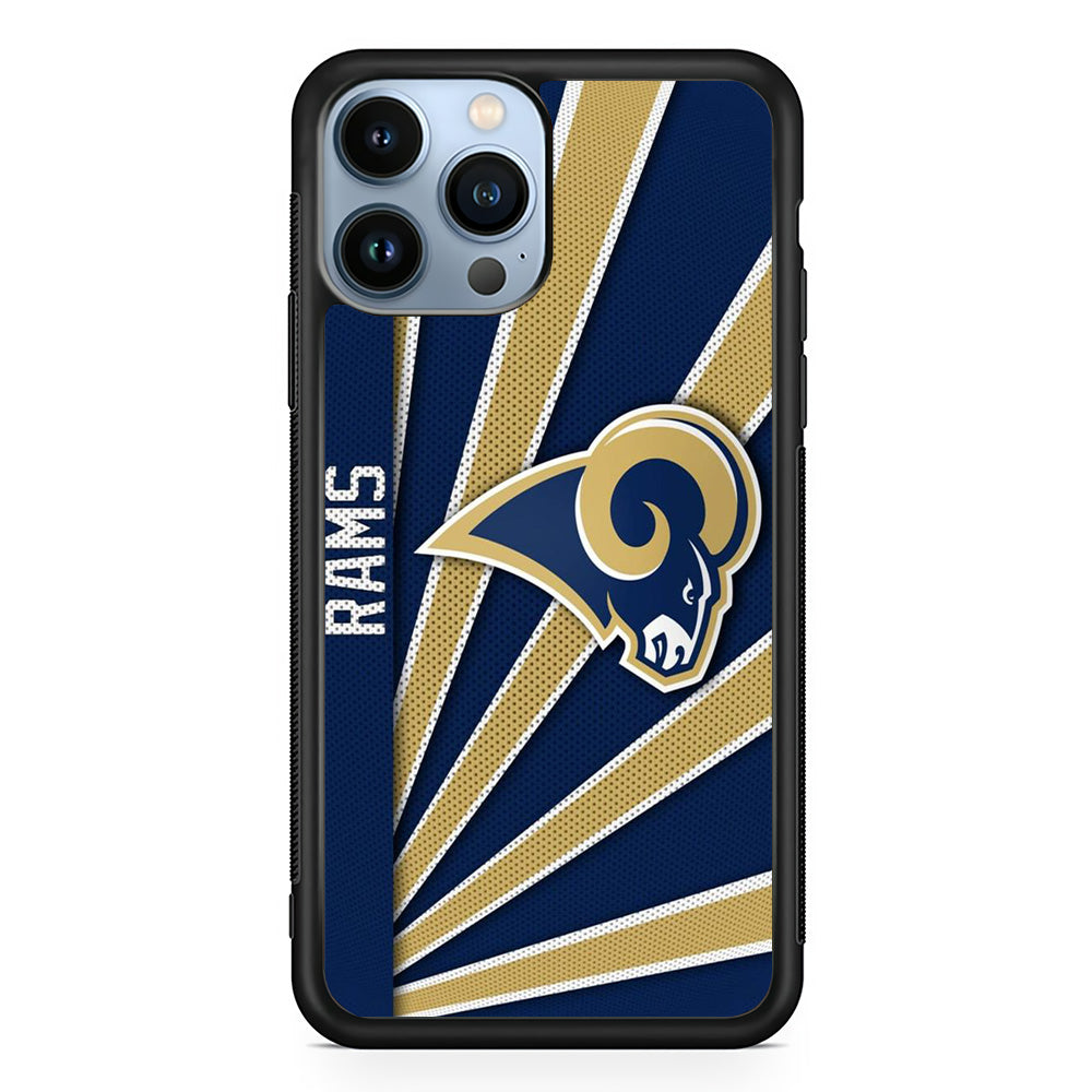 NFL Los Angeles Rams Logo iPhone 13 Pro Case