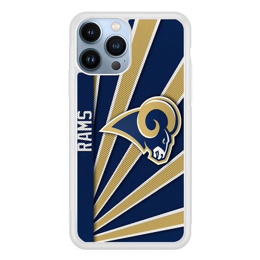 NFL Los Angeles Rams Logo iPhone 13 Pro Max Case