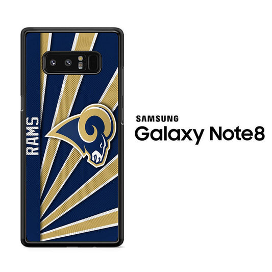 NFL Los Angeles Rams Logo Samsung Galaxy Note 8 Case