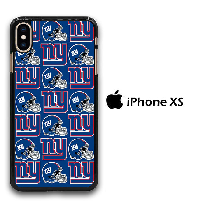 NFL New York Giant Helmet Logo iPhone Xs Case