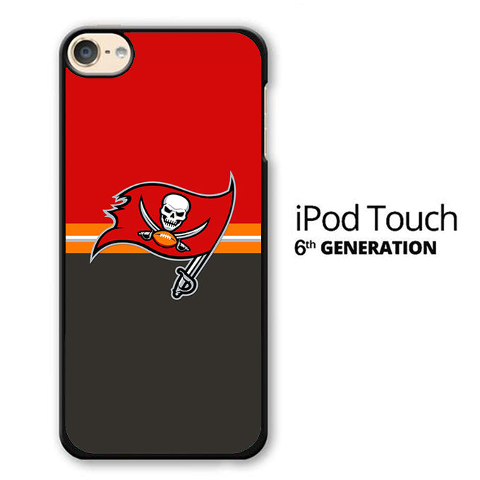 NFl Tampa Bay Buccaneers Red Grey iPod Touch 6 Case - Ezzystore