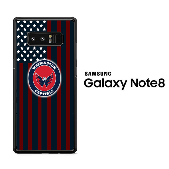 NHL Washington Capitals Flags Samsung Galaxy Note 8 Case